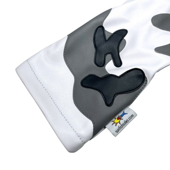 Sunfish White Snow Camo Driver Golf Headcover Limited Edition - Picture 3 of 9